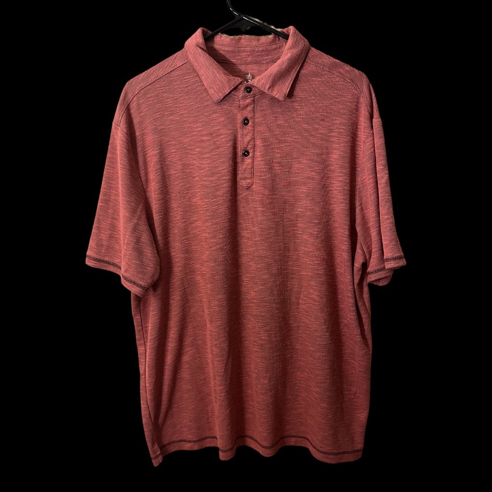 Nat Nast Polo Shirt Large Pink Luxury Originals Short Sleeve Casual Men's